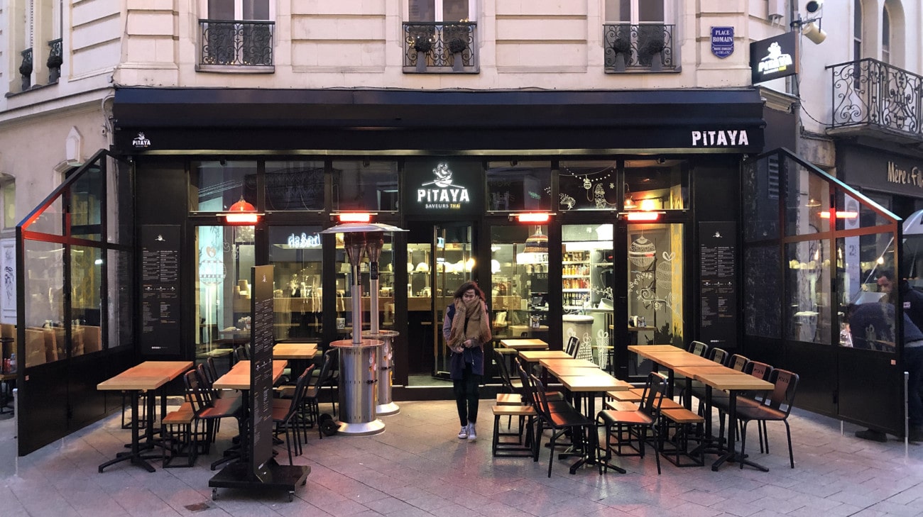 Pare-vent repliable - Pitaya à Angers
