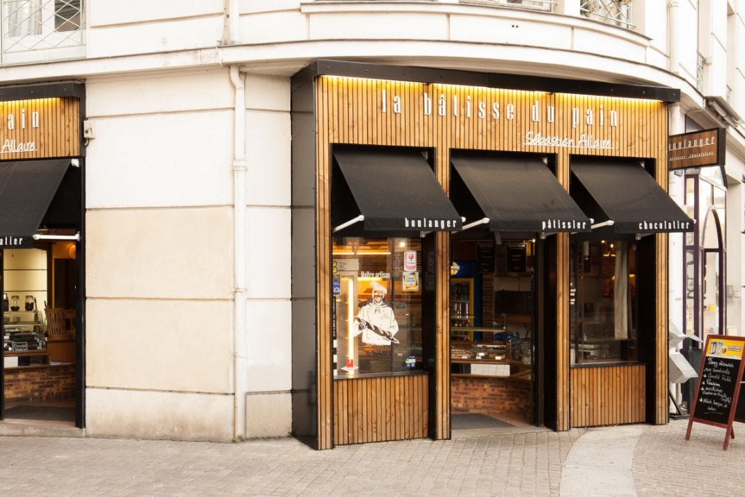 Store Bannette à Projection - Boulangerie Allaire (44) à Nantes